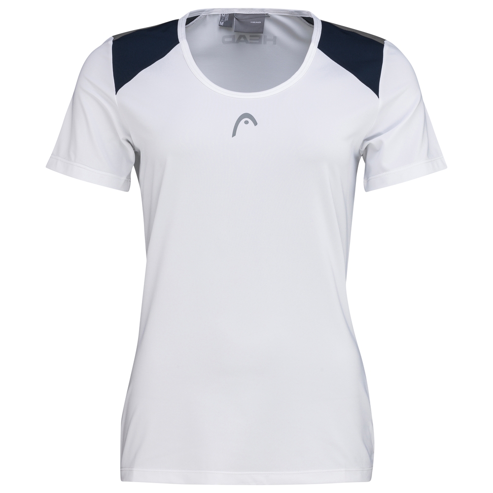 HEAD CLUB 22 Tech T-Shirt Women White/Dark Blue M